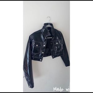 Fashion Nova Black Leather Jacket